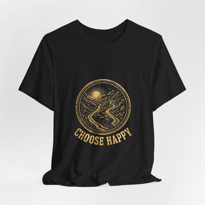 Grow Bella "Choose Happy" Illustrated Tee