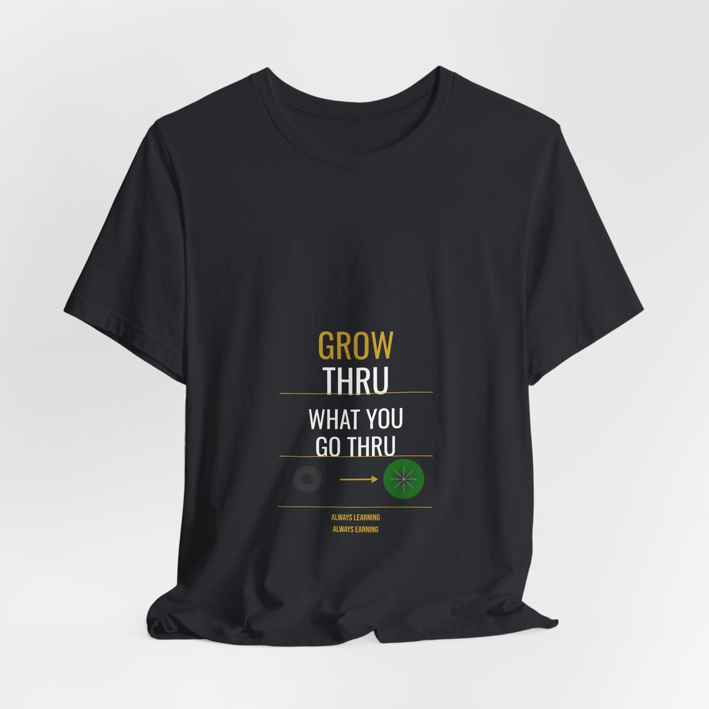 Grow Thru What You Go Thru — Unisex Cotton Tee