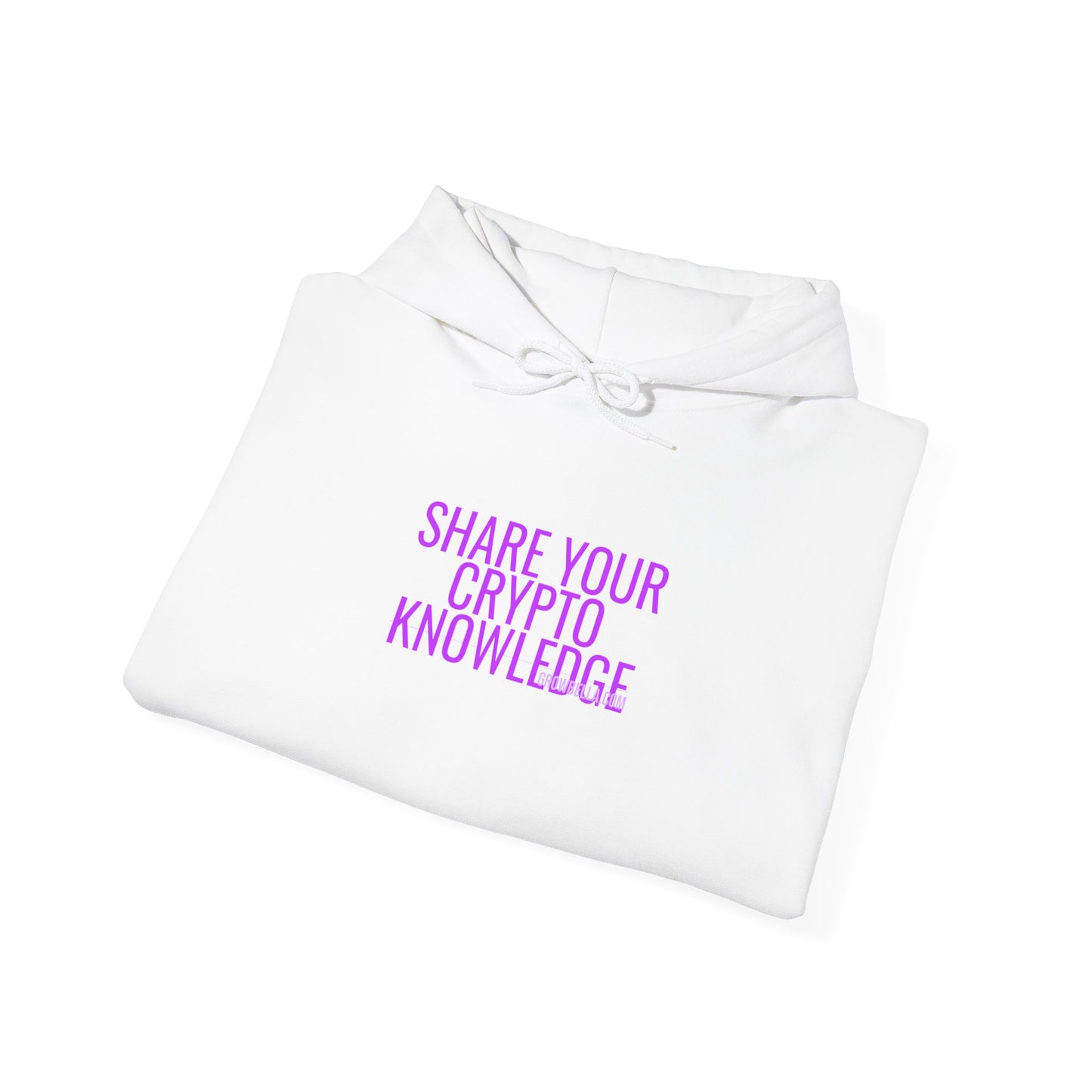Grow Bella Women's "Share Your Crypto Knowledge" Hoodie