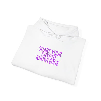 Grow Bella Women's "Share Your Crypto Knowledge" Hoodie