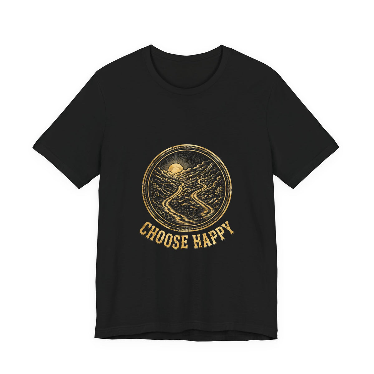 Grow Bella "Choose Happy" Illustrated Tee