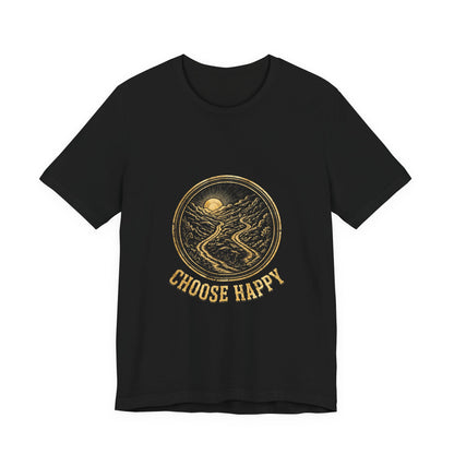 Grow Bella "Choose Happy" Illustrated Tee
