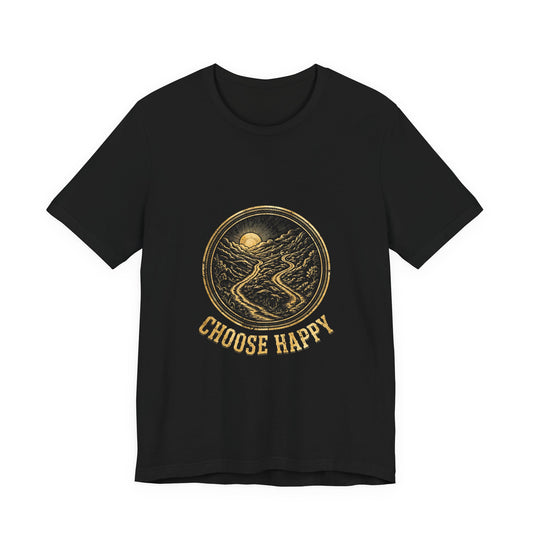 Grow Bella "Choose Happy" Illustrated Tee