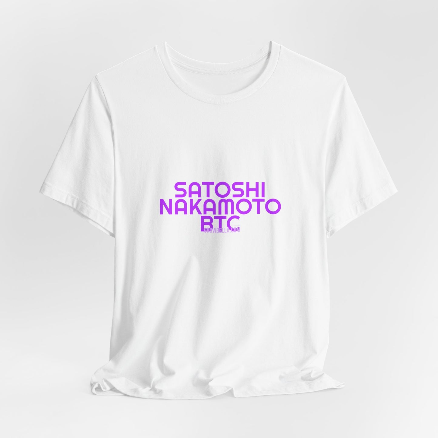 Grow Bella Women's "Satoshi Nakamoto BTC" Tee