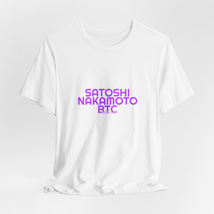 Grow Bella Women's "Satoshi Nakamoto BTC" Tee