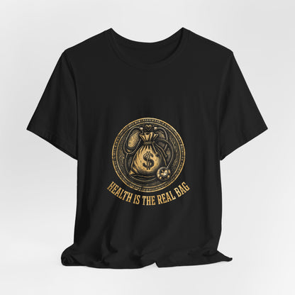 Grow Bella "Health Is the Real Bag" Illustrated Tee