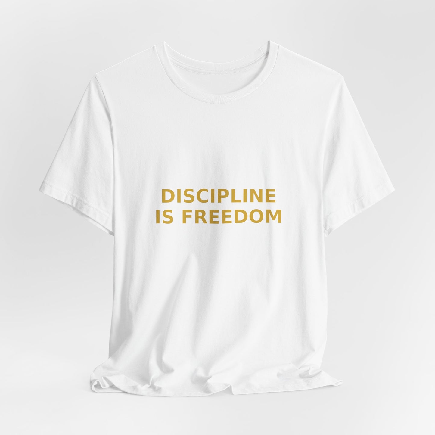 Grow Bella "Discipline Is Freedom" Unisex Cotton Tee