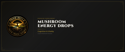 Mushroom Energy & Cognition Drops