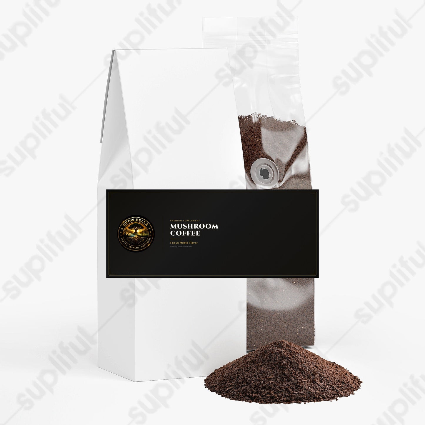 Vitality Mushroom Coffee (Medium Roast)